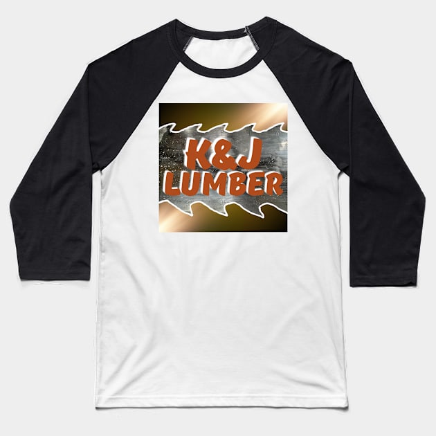 Lumber Lover! Baseball T-Shirt by K & J Lumber Products